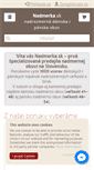 Mobile Screenshot of nadmerka.sk